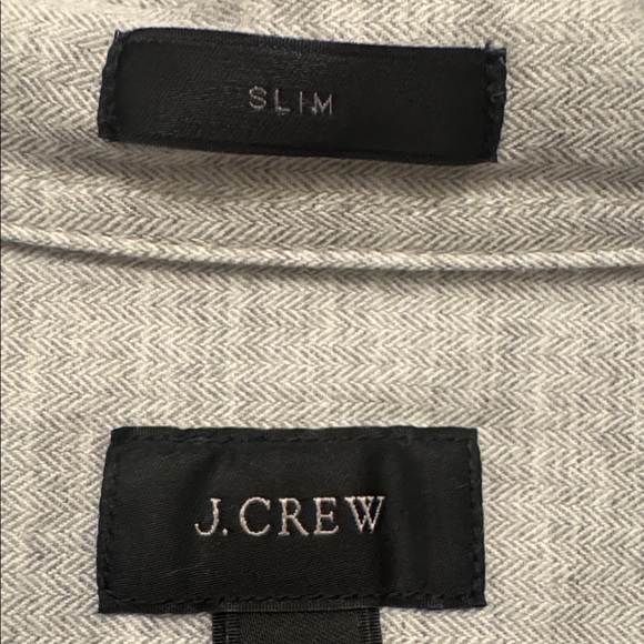 J Crew Mens shirt chambray M slim fit - Picture 4 of 4